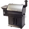 Wood Pellet Smoker Grill BBQ Pellet Outdoor Grills with a Trolley Cart