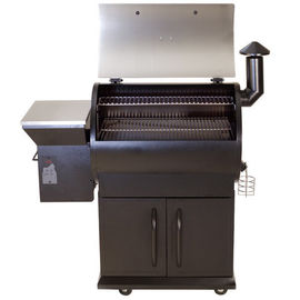 Wooden Fired Electric Wood Chip Grill Powder Coated Stainless Steel body